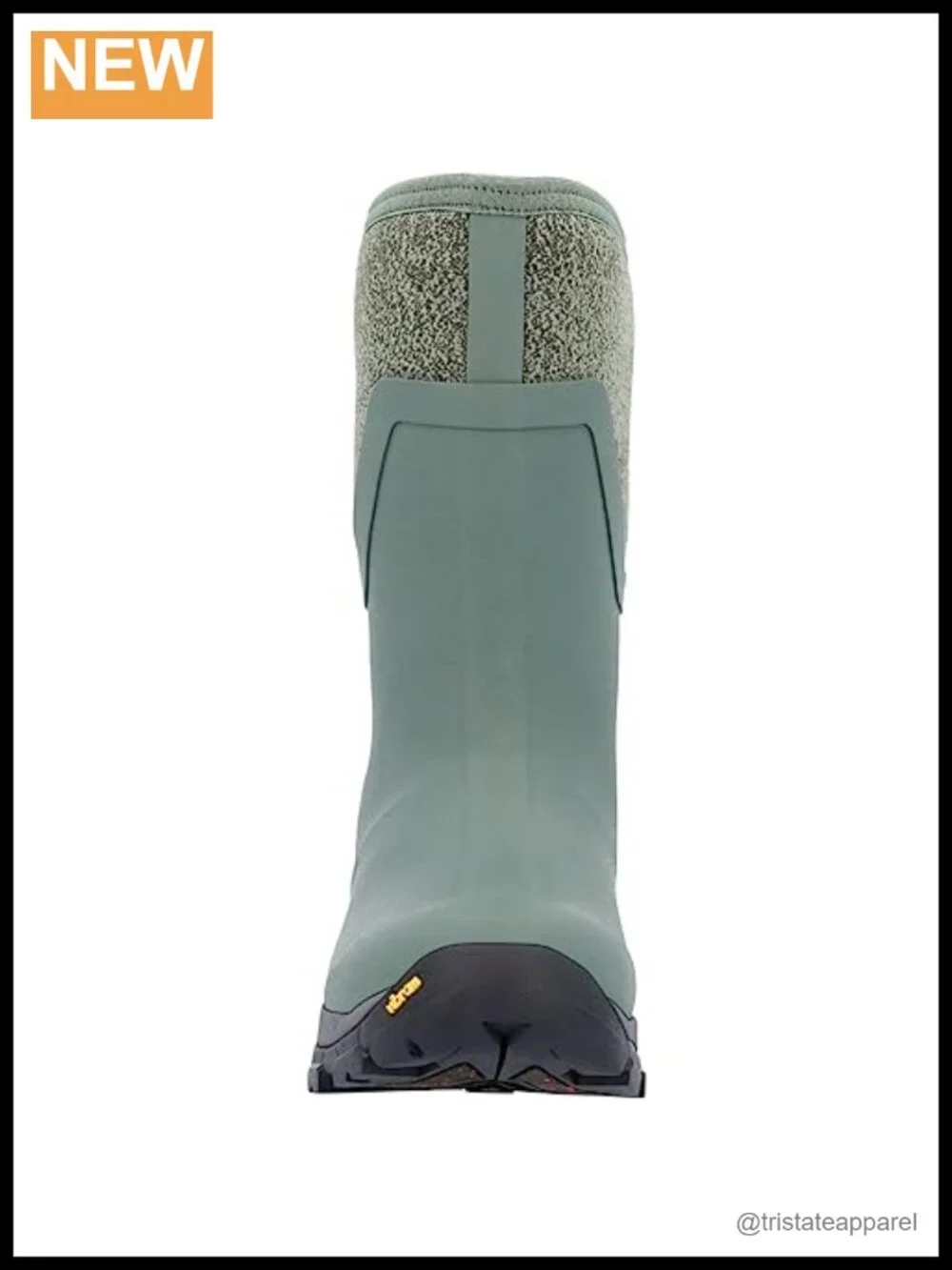Waterproof Mid-Calf Snow Boots Neoprene Fleece Lined Vibram Arctic Grip